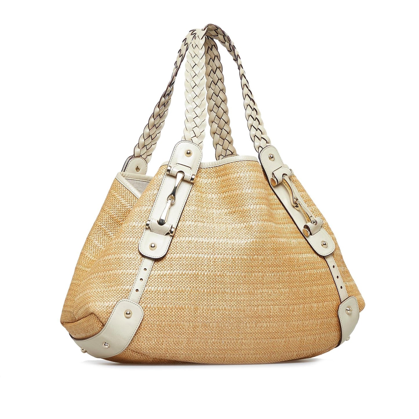 Gucci Pelham Raffia Shoulder Bag (GEsvBw)