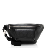Gucci Perforated Embossed Leather GG Pocket Belt Bag (SHF-TJNqCI)