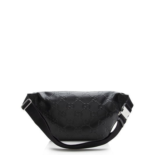 Gucci Perforated GG Embossed Pocket Belt Bag (SHF-21585)