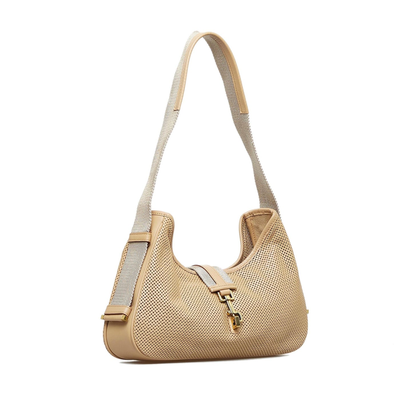 Gucci Perforated Jackie Shoulder Bag (FHA5EO)