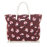 Gucci Printed Canvas Tote Bag (31677)