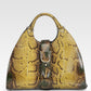 GUCCI Python Stirrup Top Handle Bag