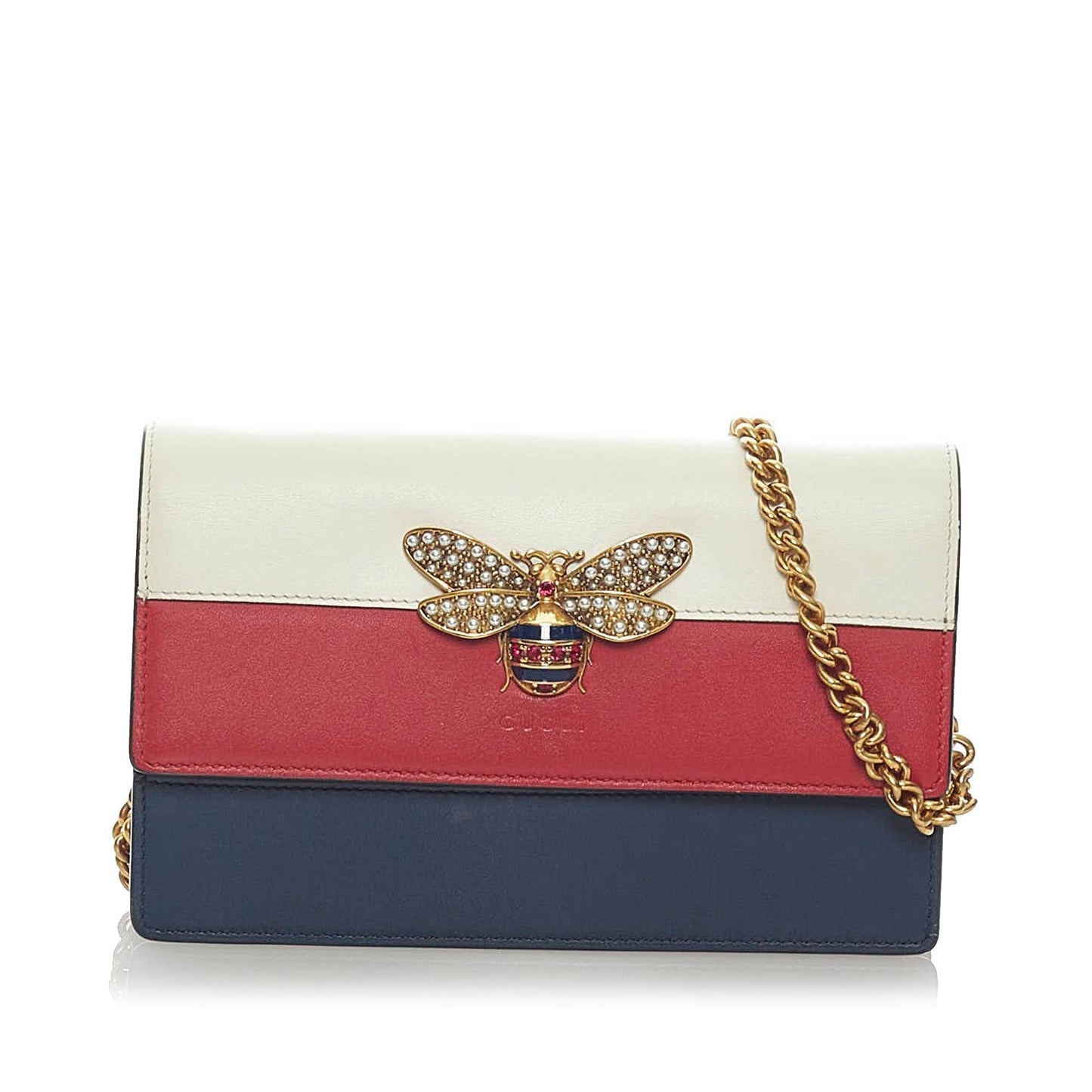 Gucci Queen Margaret Leather Crossbody Bag (33333)