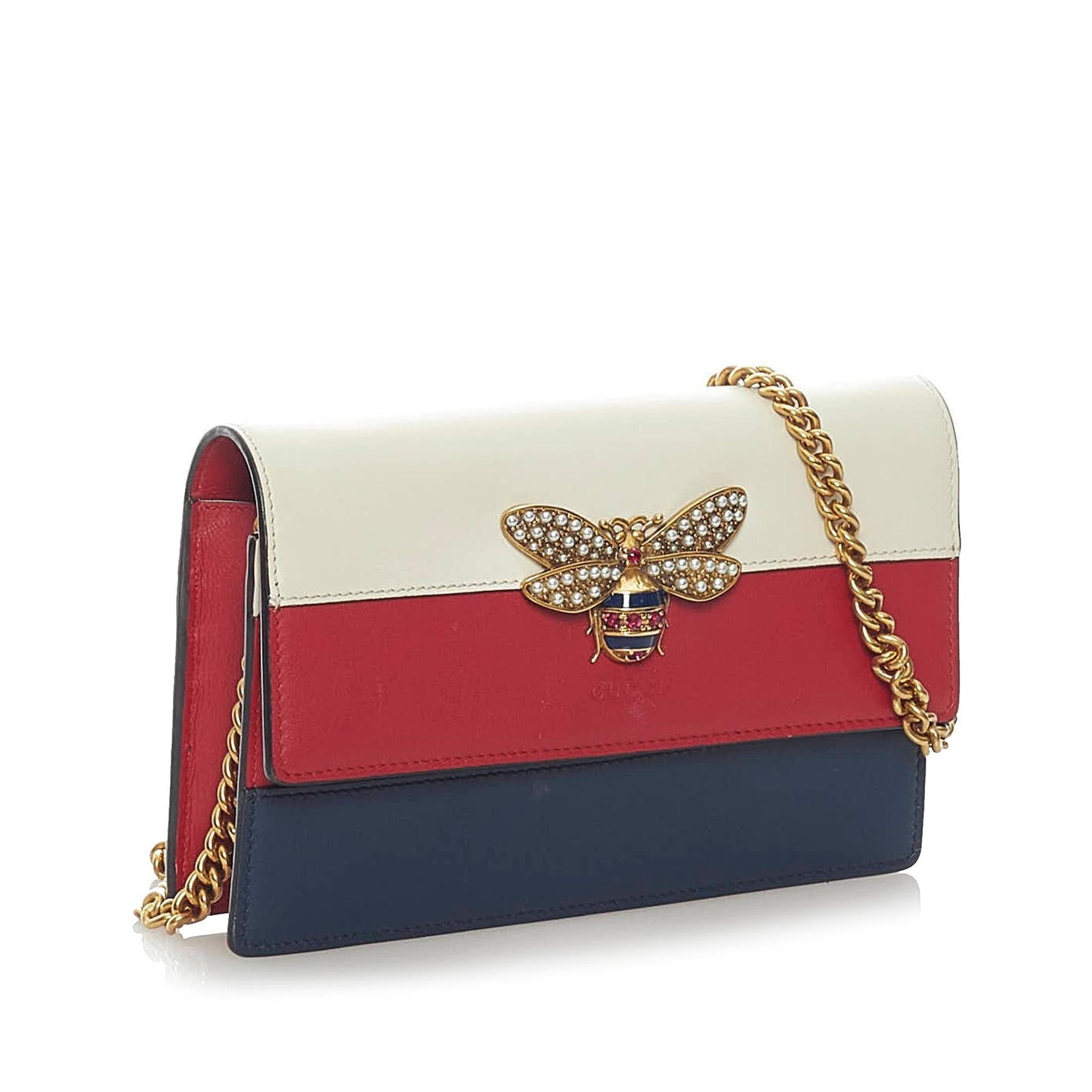 Gucci Queen Margaret Leather Crossbody Bag (33333)