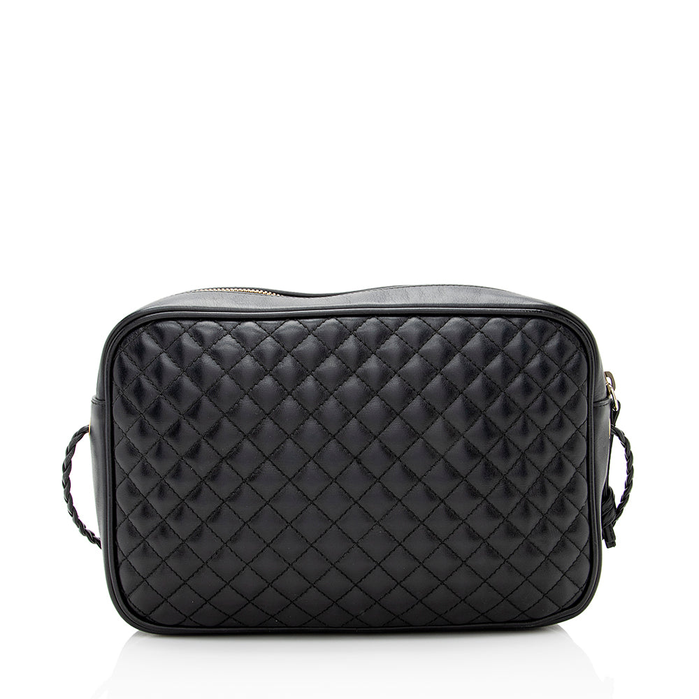 Gucci Quilted Leather Trapuntata Small Shoulder Bag (SHF-20180)