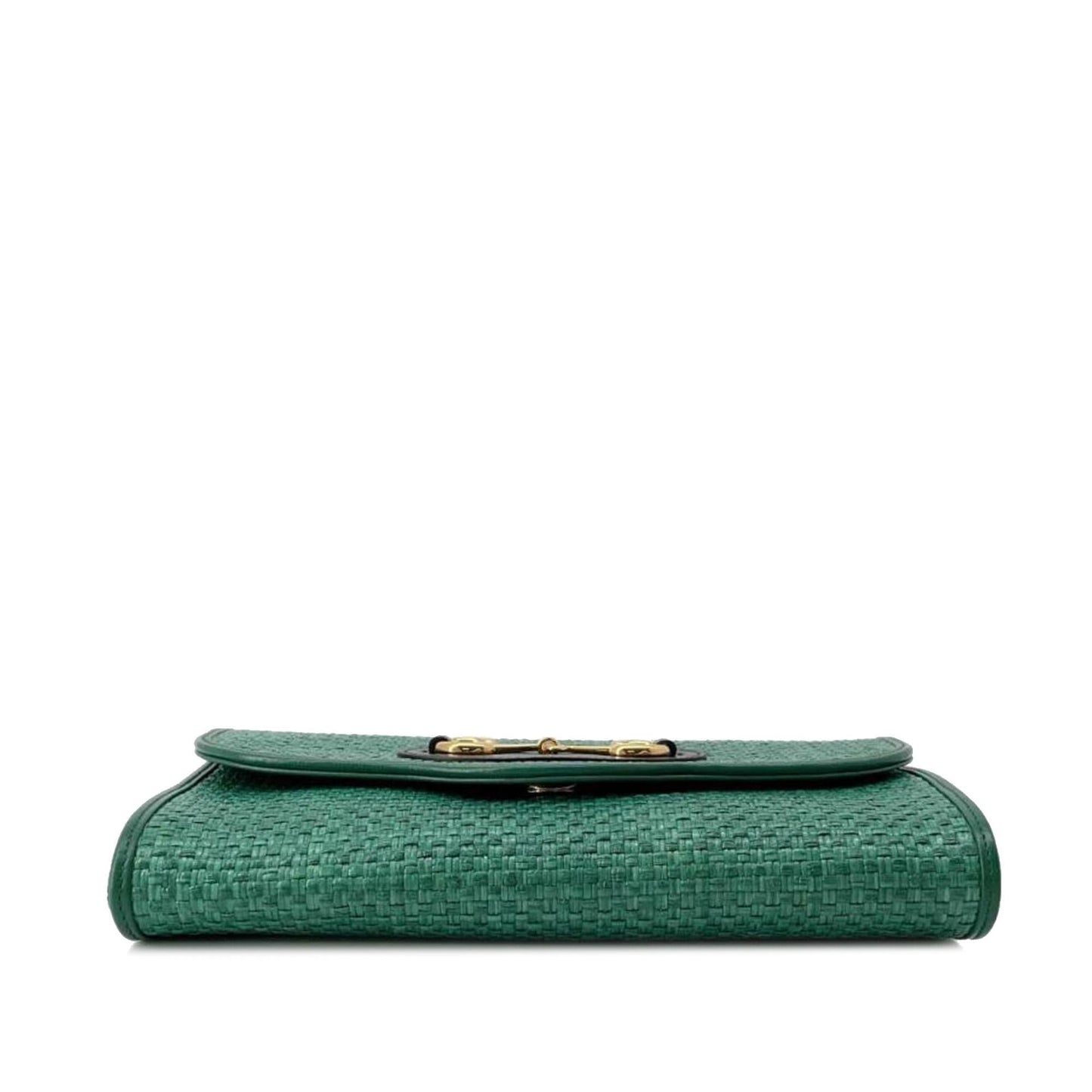 Gucci Raffia Horsebit 1955 Chain Bag (5XcQjW)