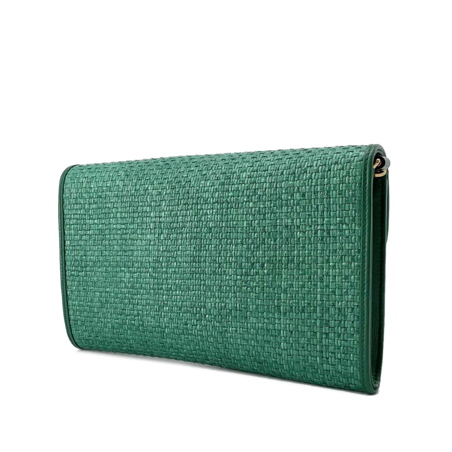 Gucci Raffia Horsebit 1955 Chain Bag (5XcQjW)