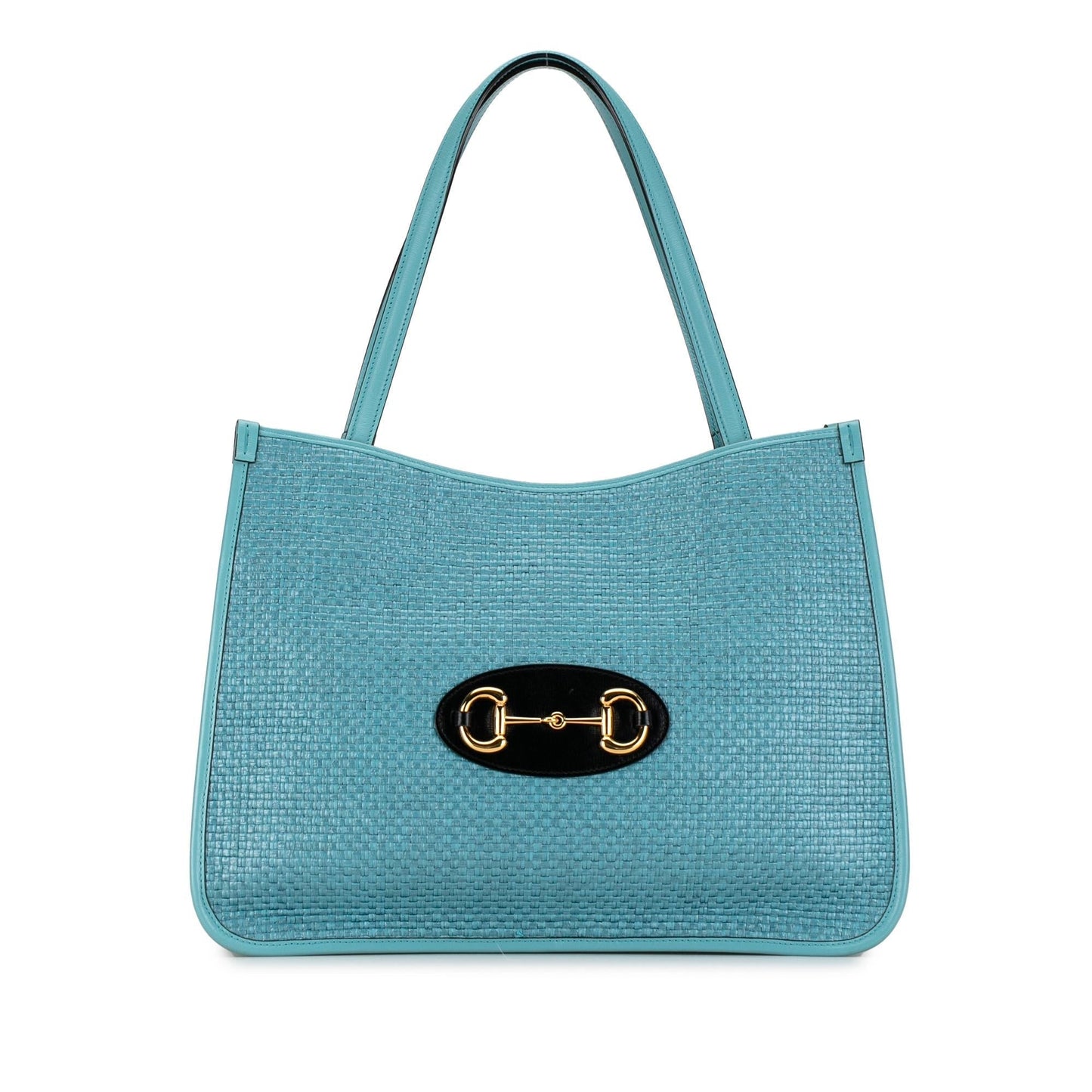Gucci Raffia Horsebit 1955 Tote (f8BYsp)