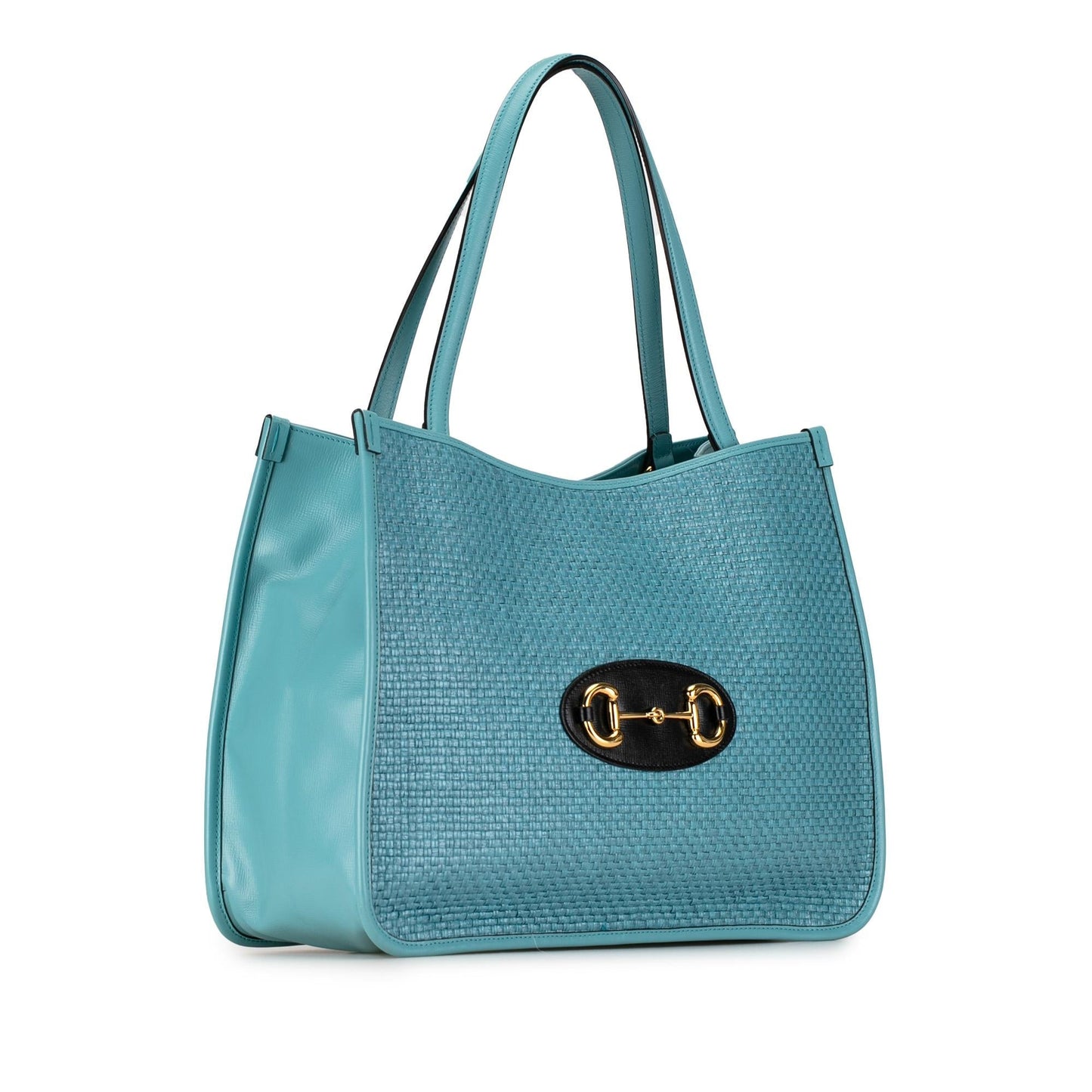 Gucci Raffia Horsebit 1955 Tote (f8BYsp)