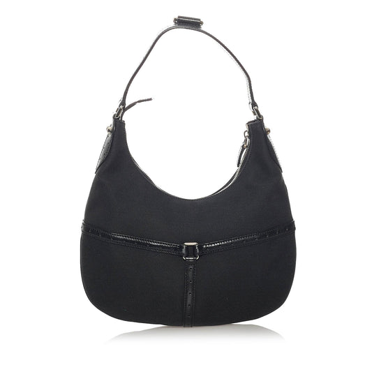Gucci Reins Canvas Hobo Bag (SHG-29240)