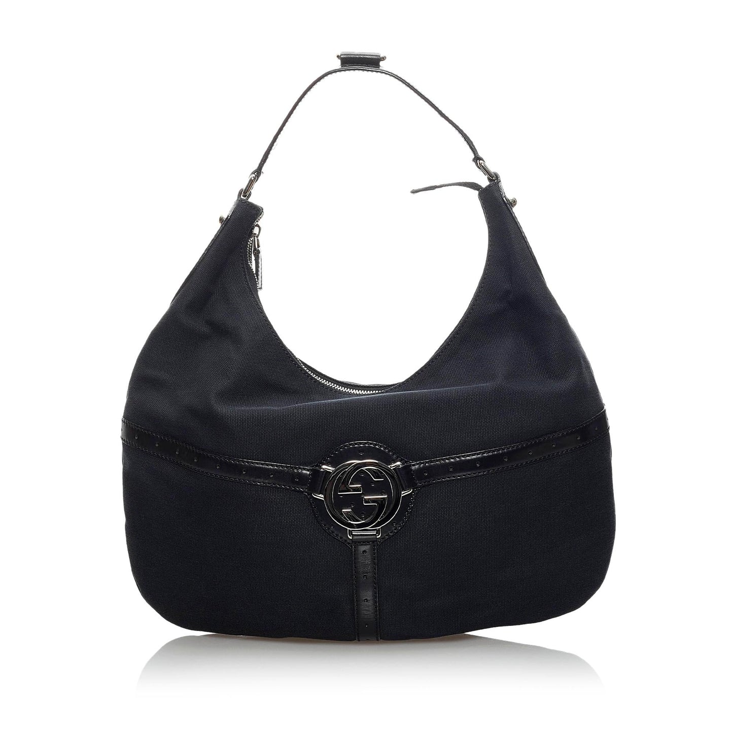 Gucci Reins Canvas Hobo Bag (34229)
