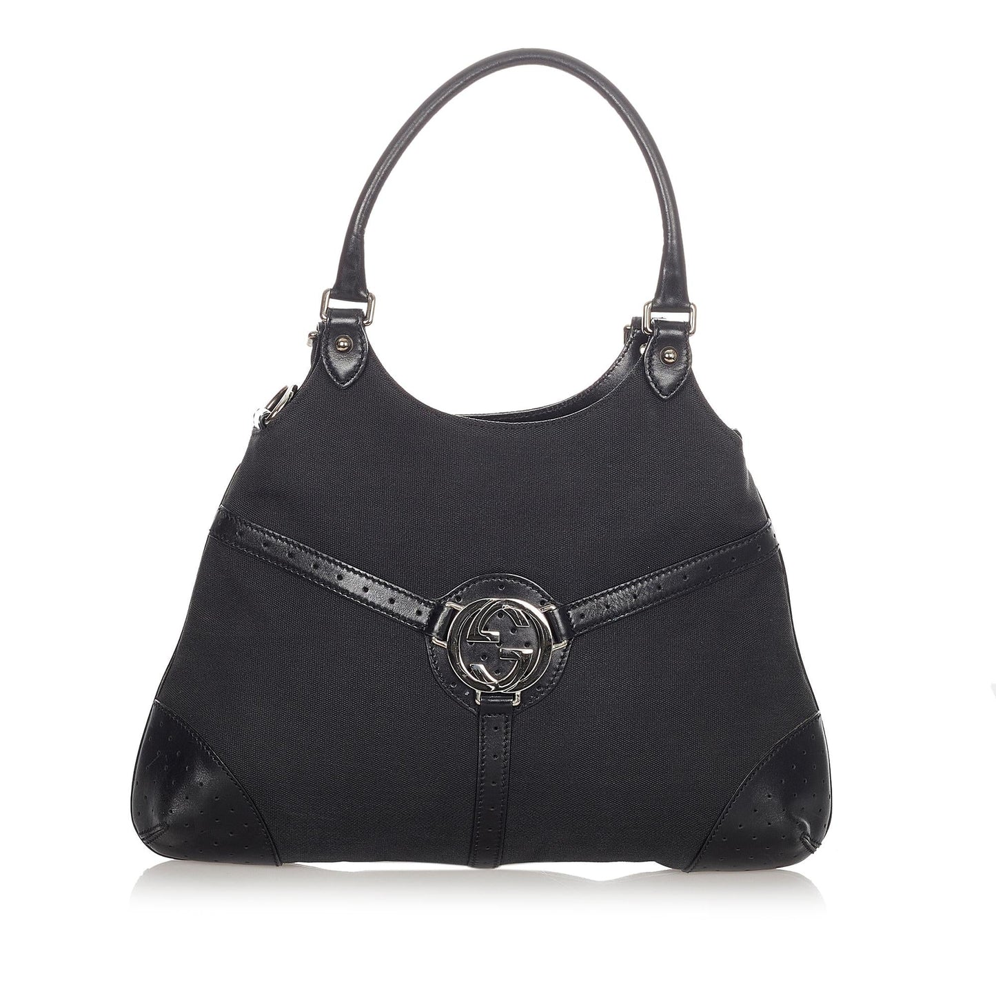 Gucci Reins Canvas Shoulder Bag (31867)