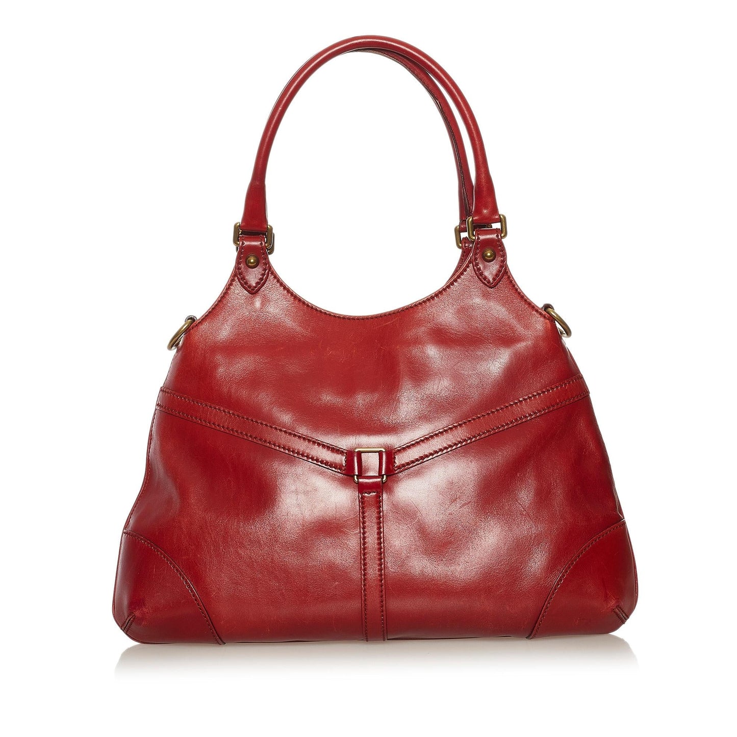Gucci Reins Leather Shoulder Bag (34982)