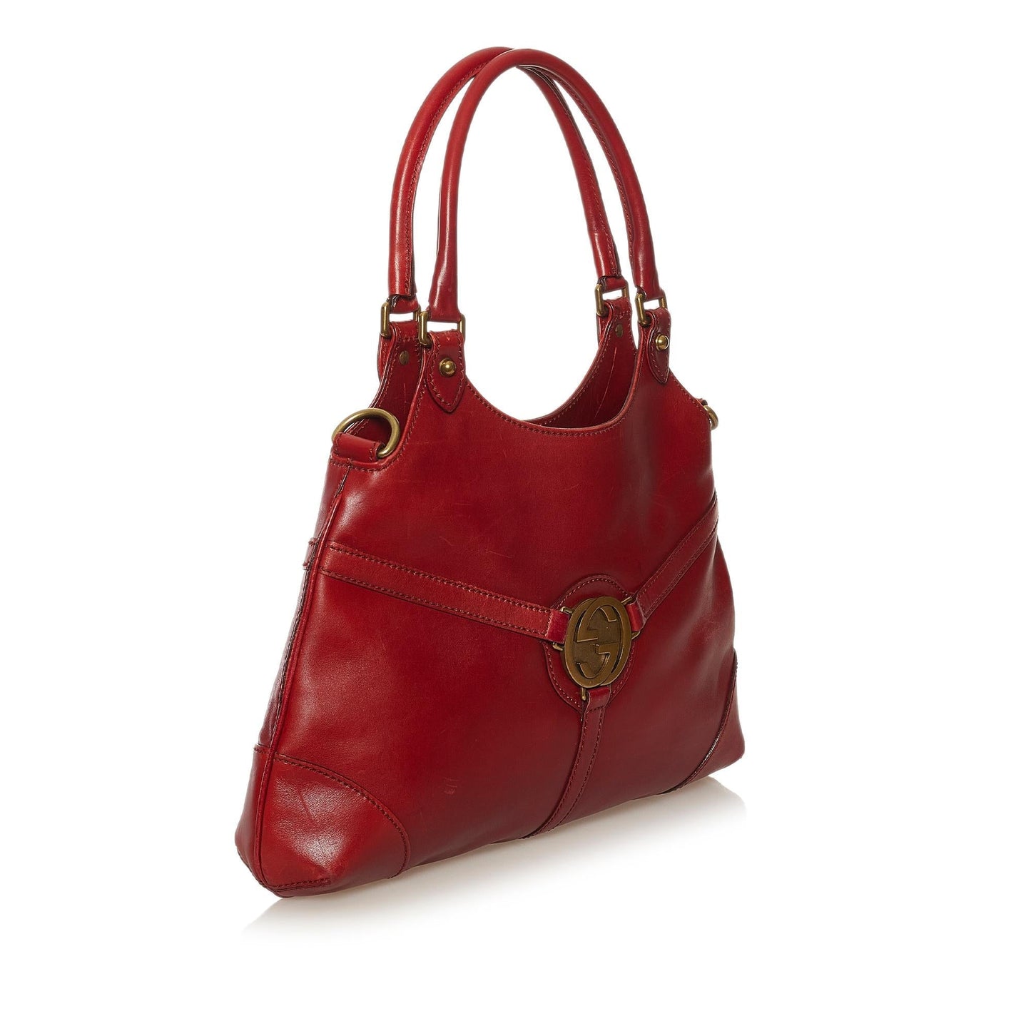 Gucci Reins Leather Shoulder Bag (34982)