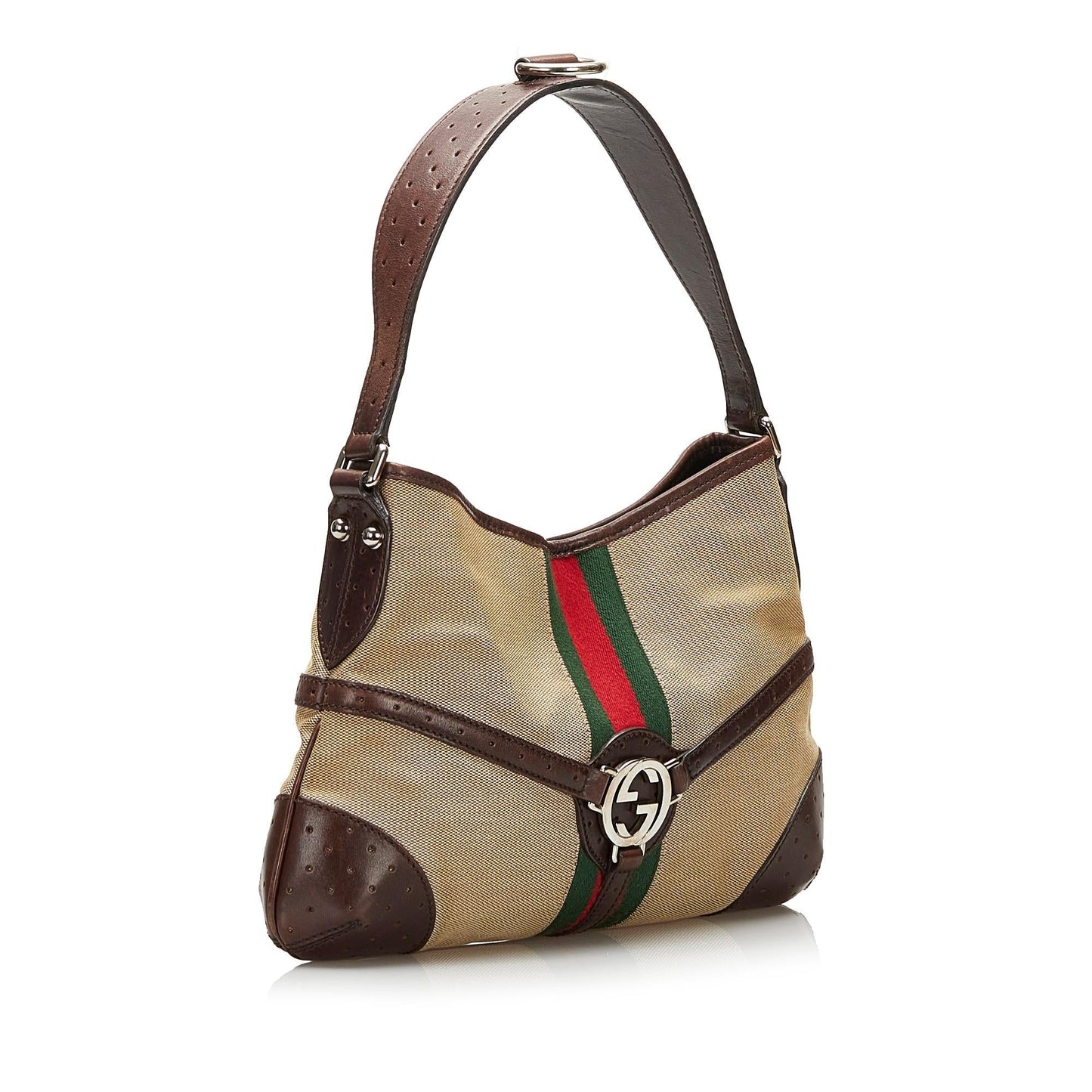 Gucci Reins Web Shoulder Bag (35499)