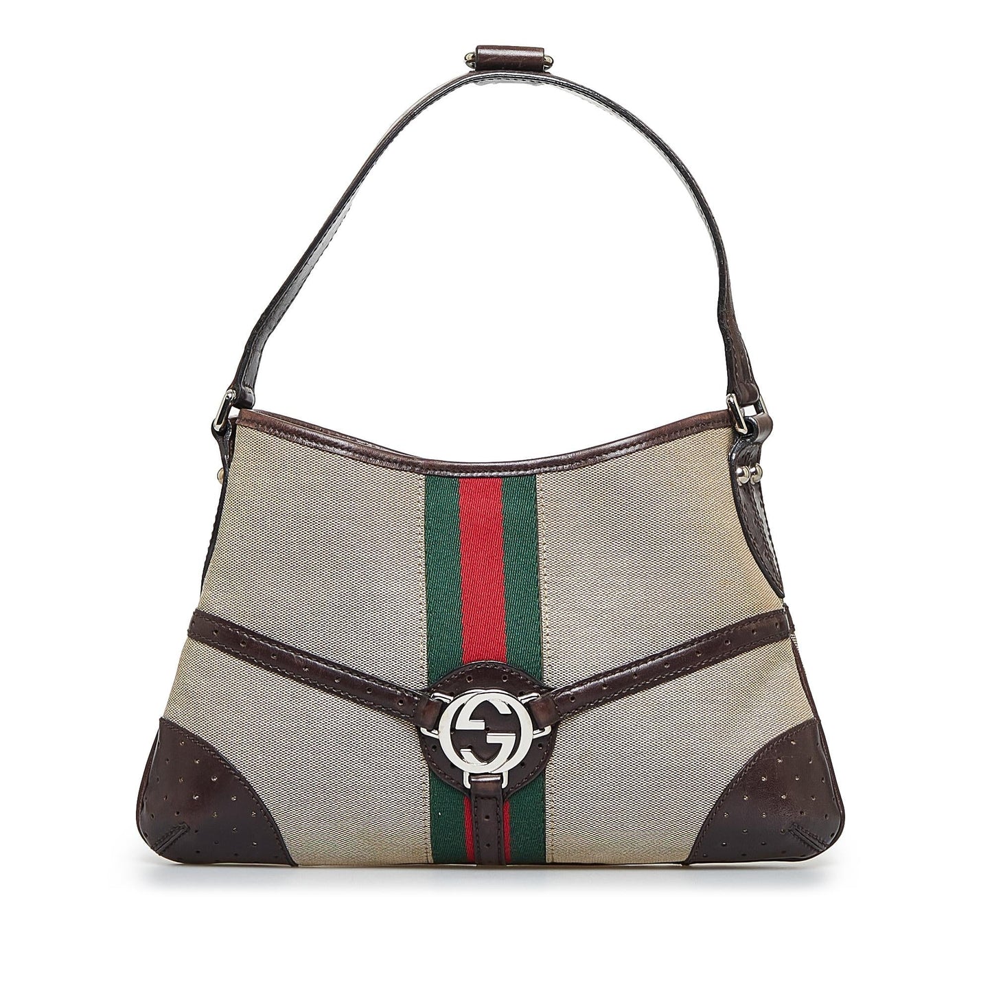 Gucci Reins Web Shoulder Bag (2amAPb)