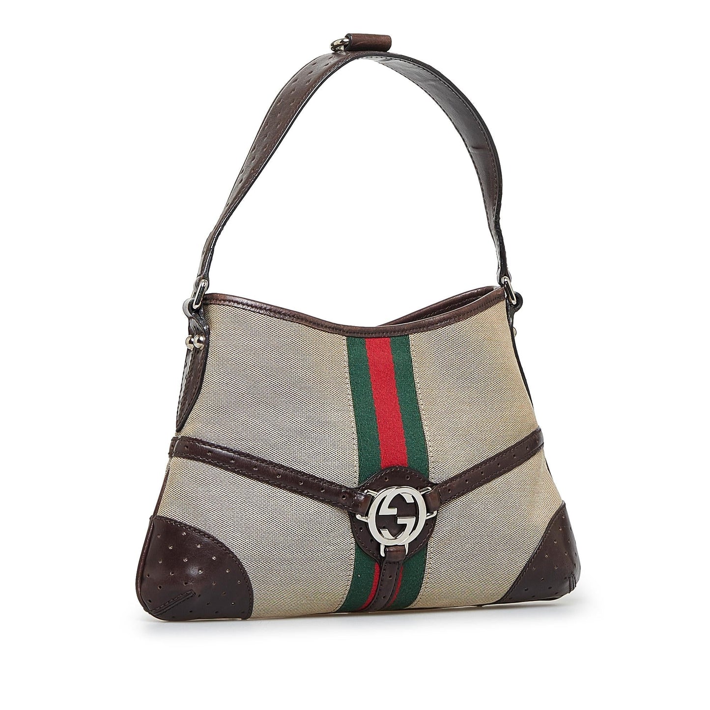 Gucci Reins Web Shoulder Bag (2amAPb)