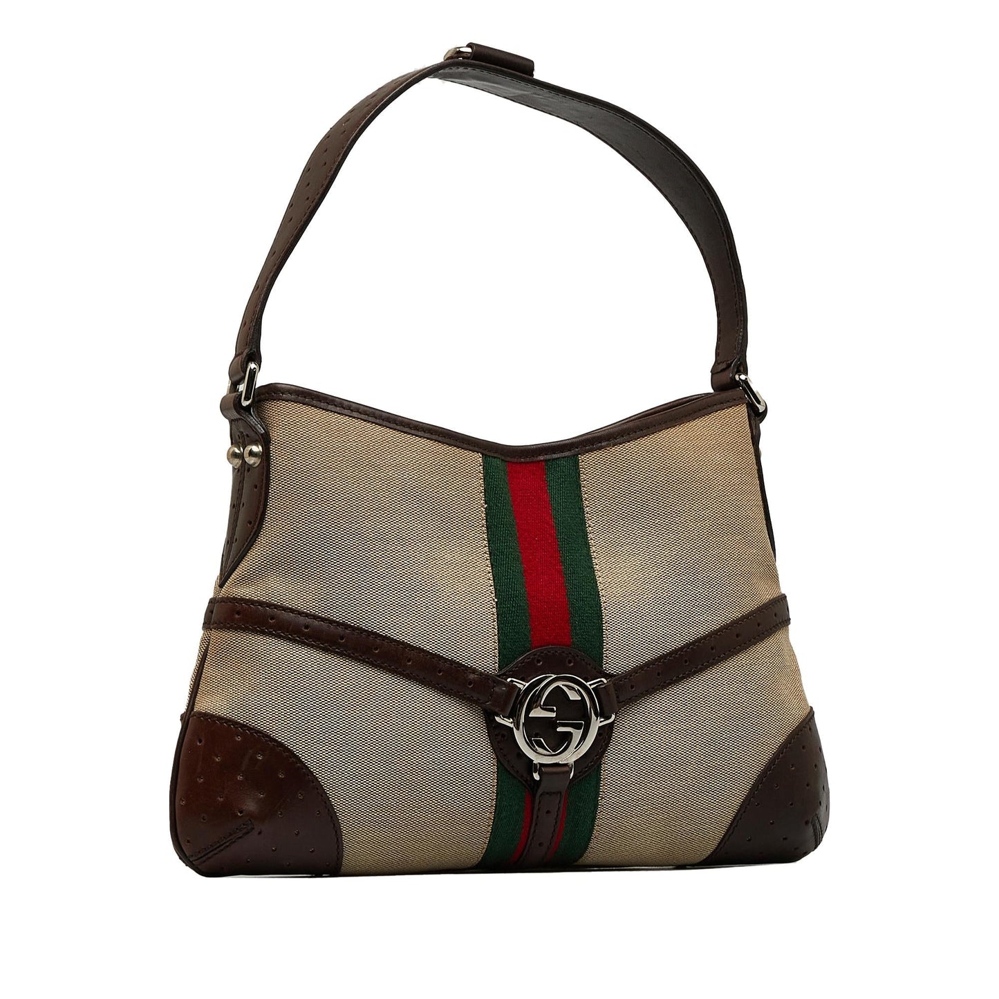 Gucci Reins Web Shoulder Bag (VjXKWU)