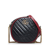 Gucci Round GG Marmont Crossbody Bag (4utPJf)