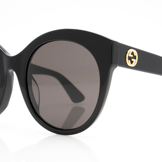Gucci Rounded Cateye Sunglasses (SHF-20514)