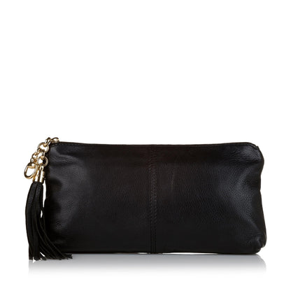 Gucci Sienna Leather Clutch Bag (34427)