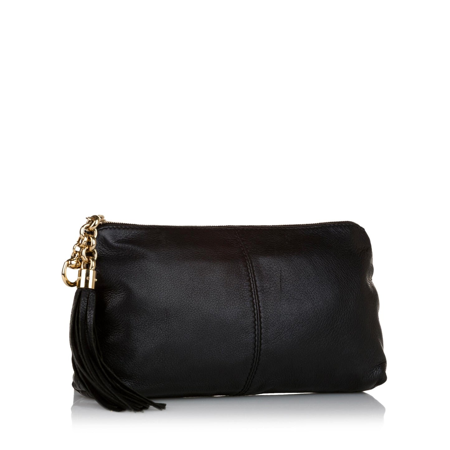 Gucci Sienna Leather Clutch Bag (34427)
