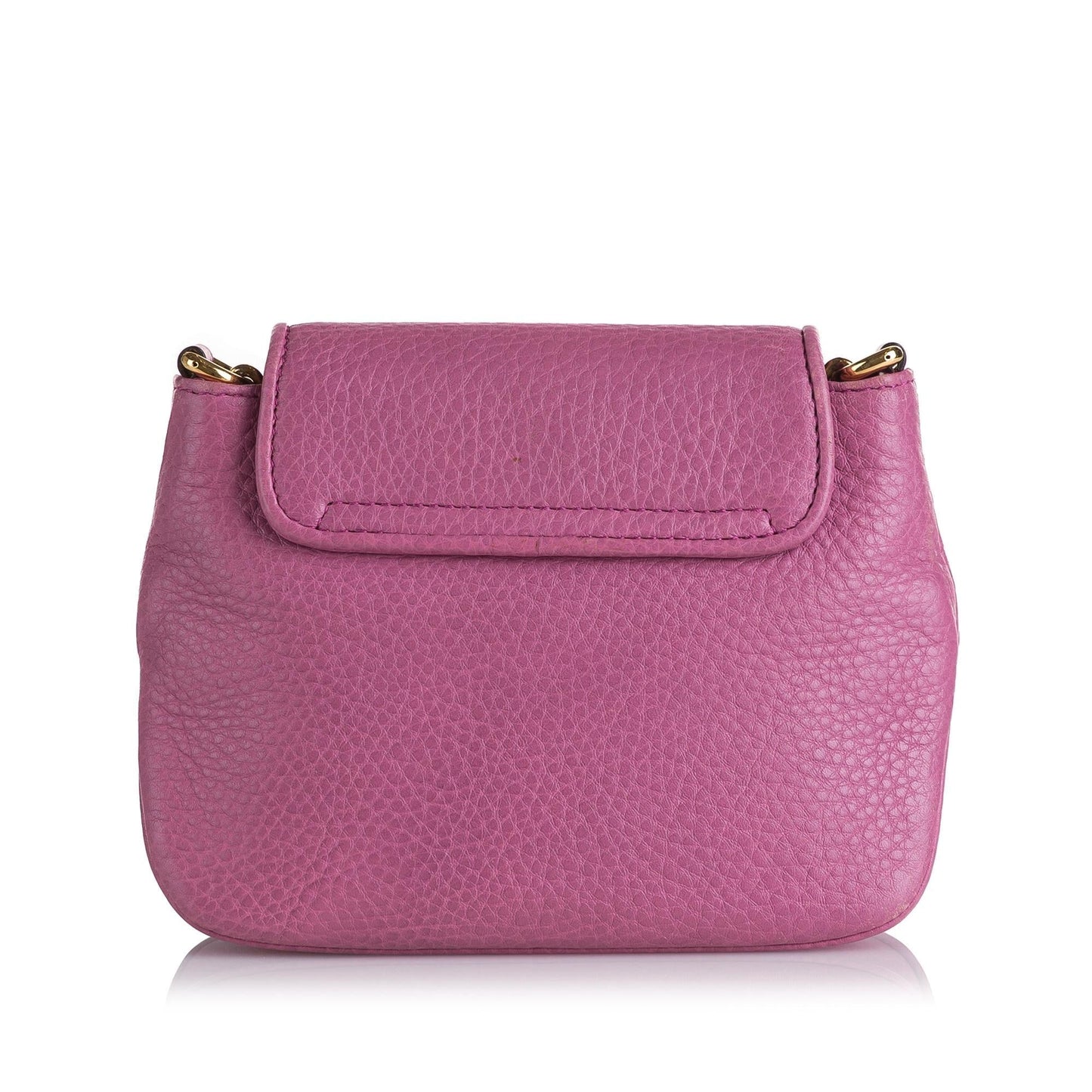 Gucci Small 1973 Leather Chain Crossbody bag (36049)