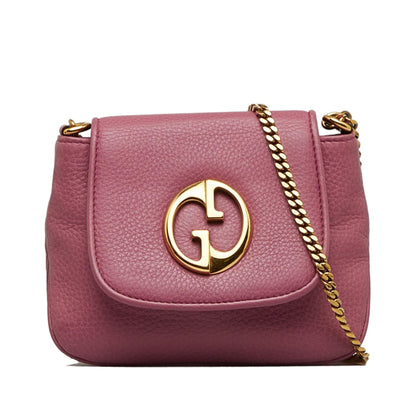 Gucci Small 1973 Leather Chain Crossbody bag (3UqCpK)