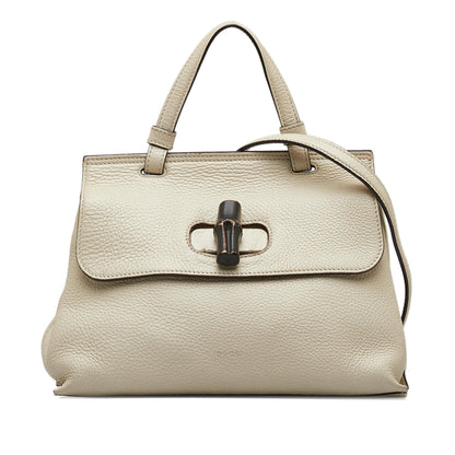 Gucci Small Bamboo Daily Satchel (qHsZBQ)
