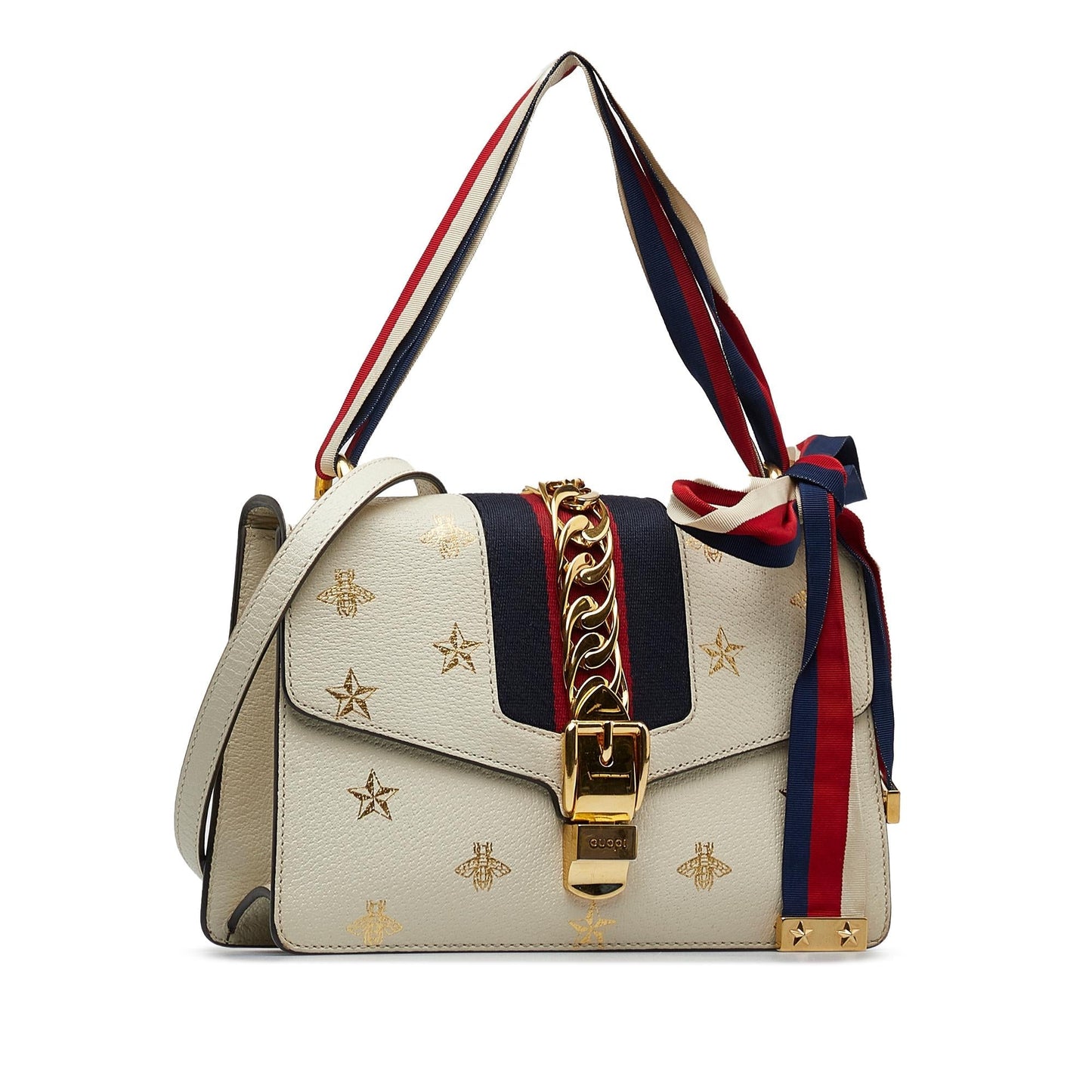 Gucci Small Bee Star Sylvie Crossbody (WlqOsn)