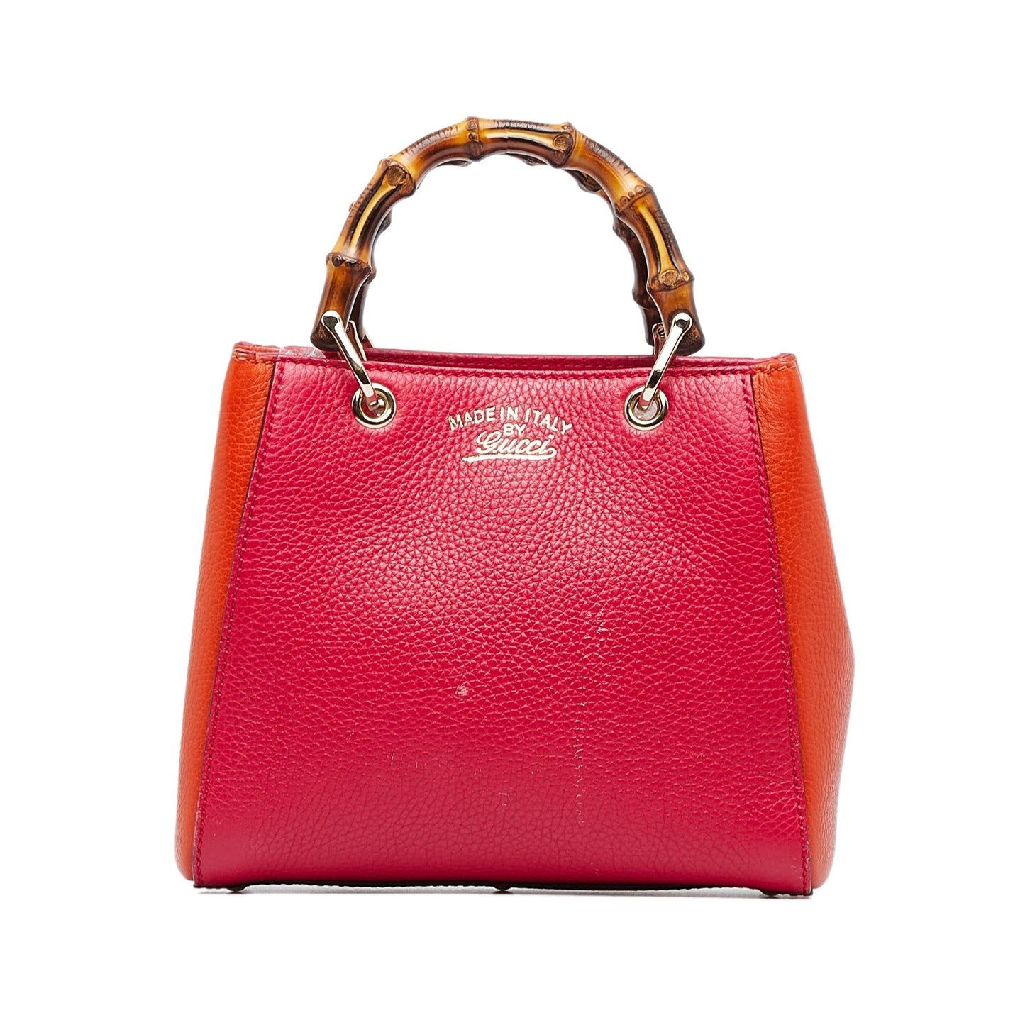 Gucci Small Bicolor Bamboo Shopper (EwGBDy)