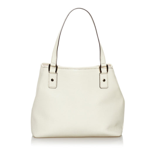 Gucci Small D-Ring Leather Tote Bag (SHG-30800)