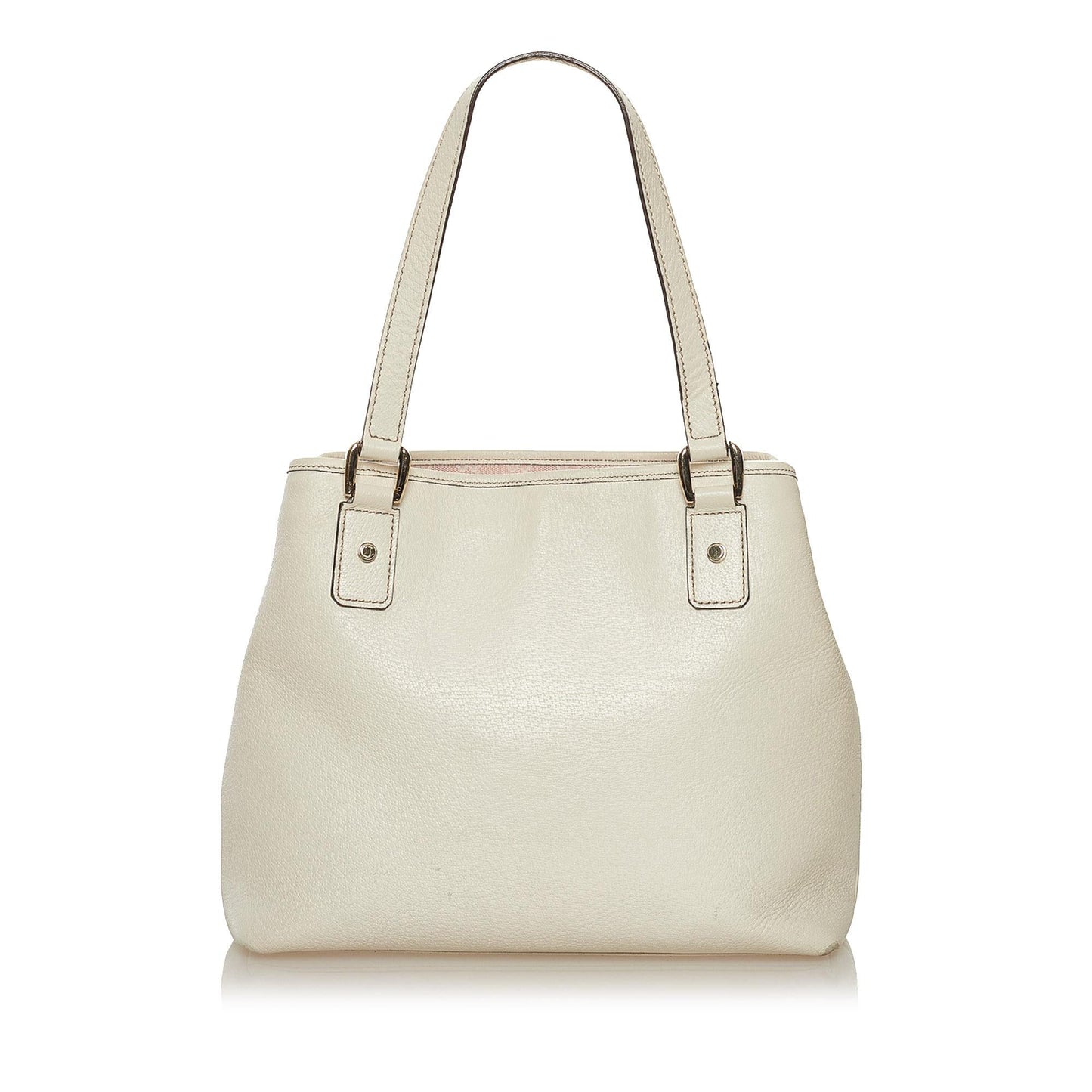 Gucci Small D-Ring Leather Tote Bag (34403)