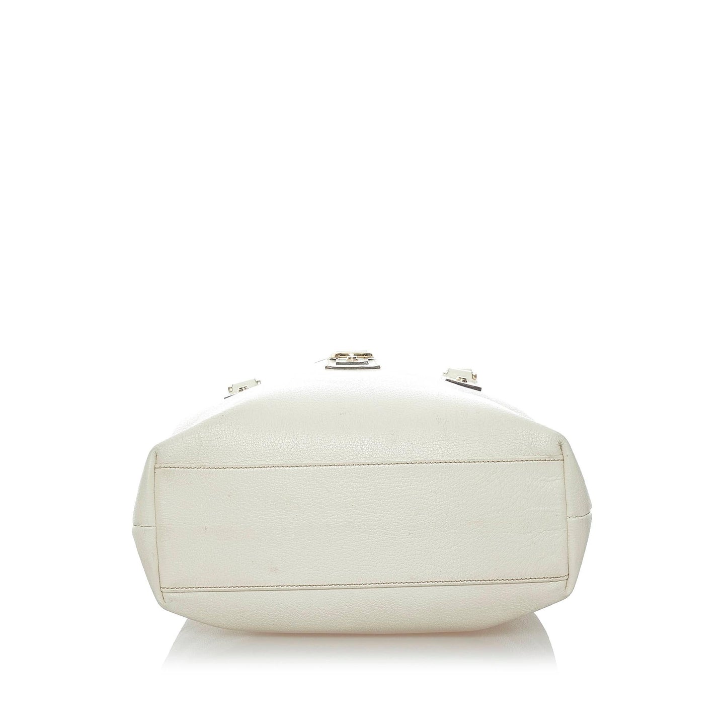 Gucci Small D-Ring Leather Tote Bag (37756)