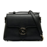 Gucci Small Dollar Calf Interlocking G Satchel (Wq7x11)