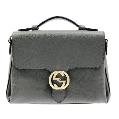 Gucci Small Dollar Calf Interlocking G Top Handle (Ny8Ay8)