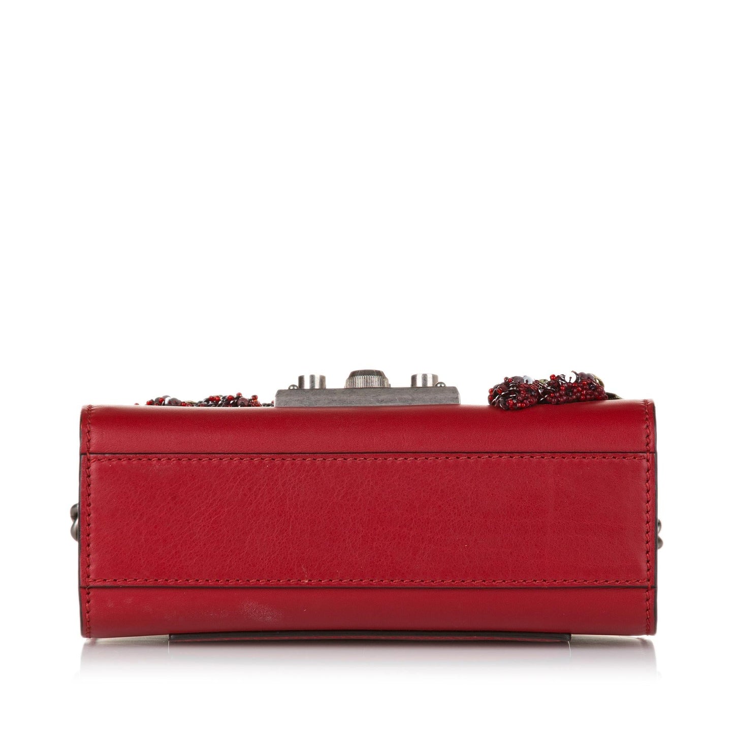 Gucci Small Embroidered Padlock Crossbody (BxKVG5)