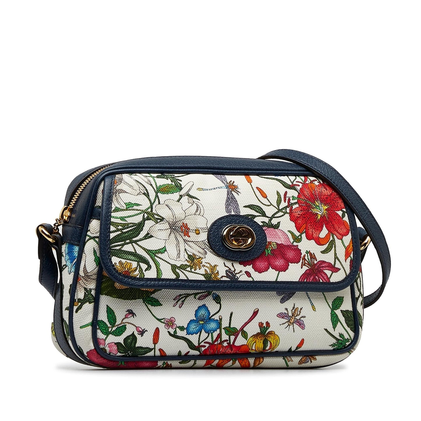 Gucci Small Flora Crossbody Bag (E4dDQh)
