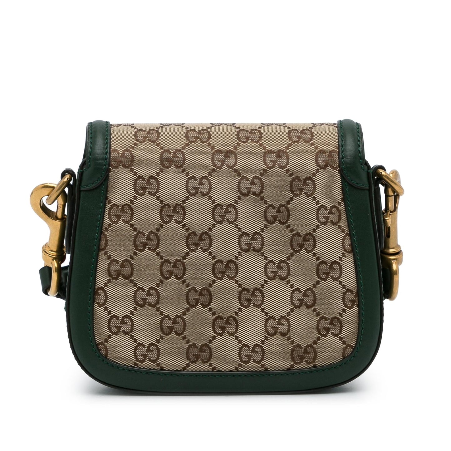 Gucci Small GG Canvas Lady Web Crossbody (JoFLho)