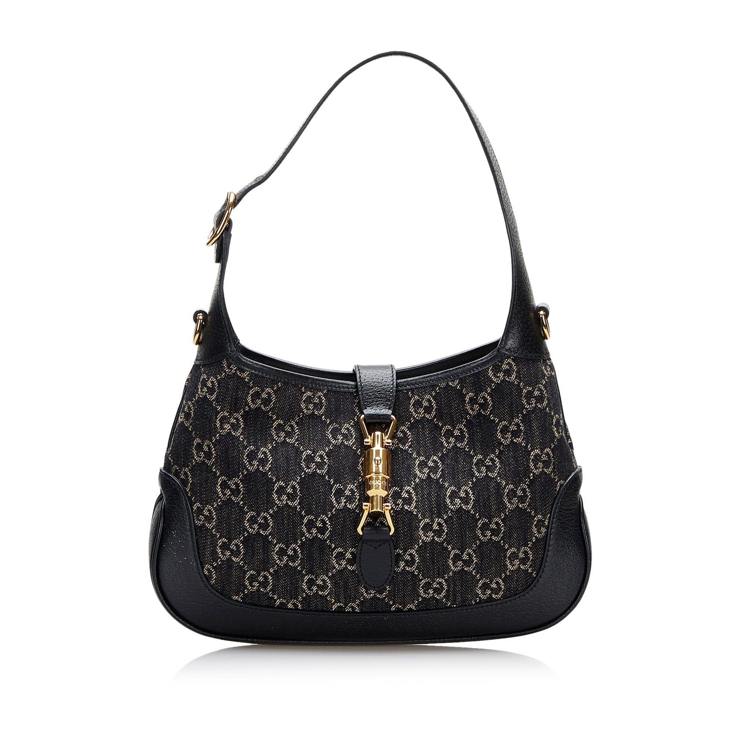 Gucci Small GG Denim Jackie 1961 (HFk2d4)