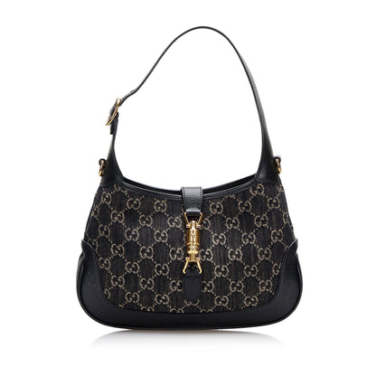 Gucci Small GG Denim Jackie 1961 (HFk2d4)