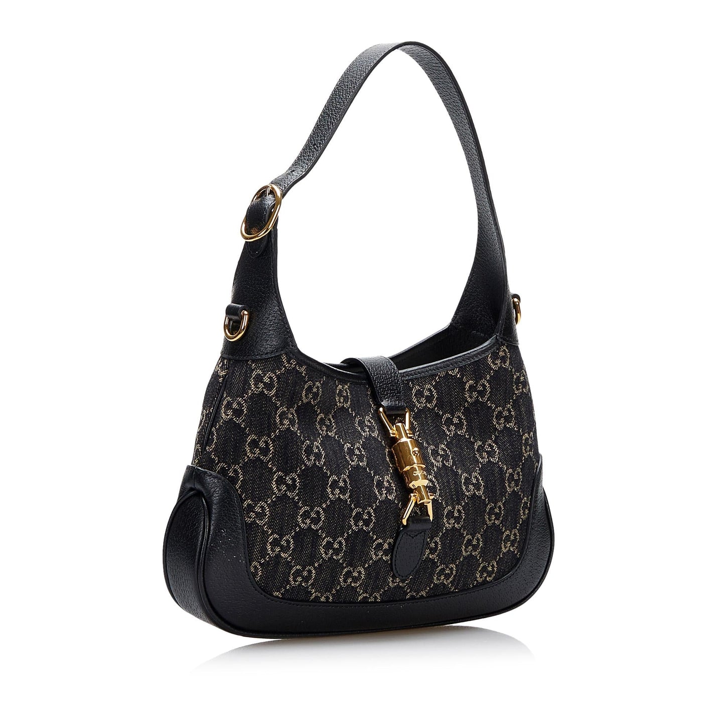 Gucci Small GG Denim Jackie 1961 (HFk2d4)