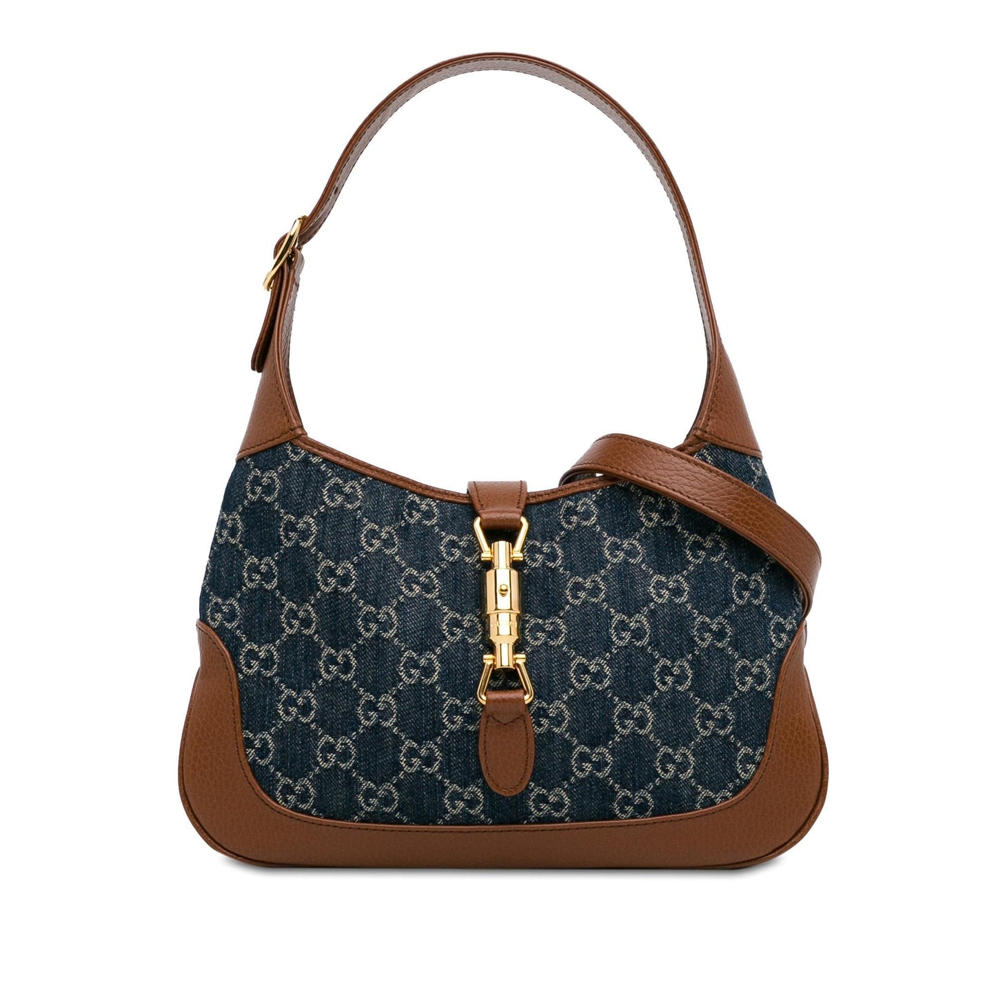 Gucci Small GG Denim Jackie 1961 (BDGoSn)