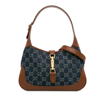 Gucci Small GG Denim Jackie 1961 (BDGoSn)