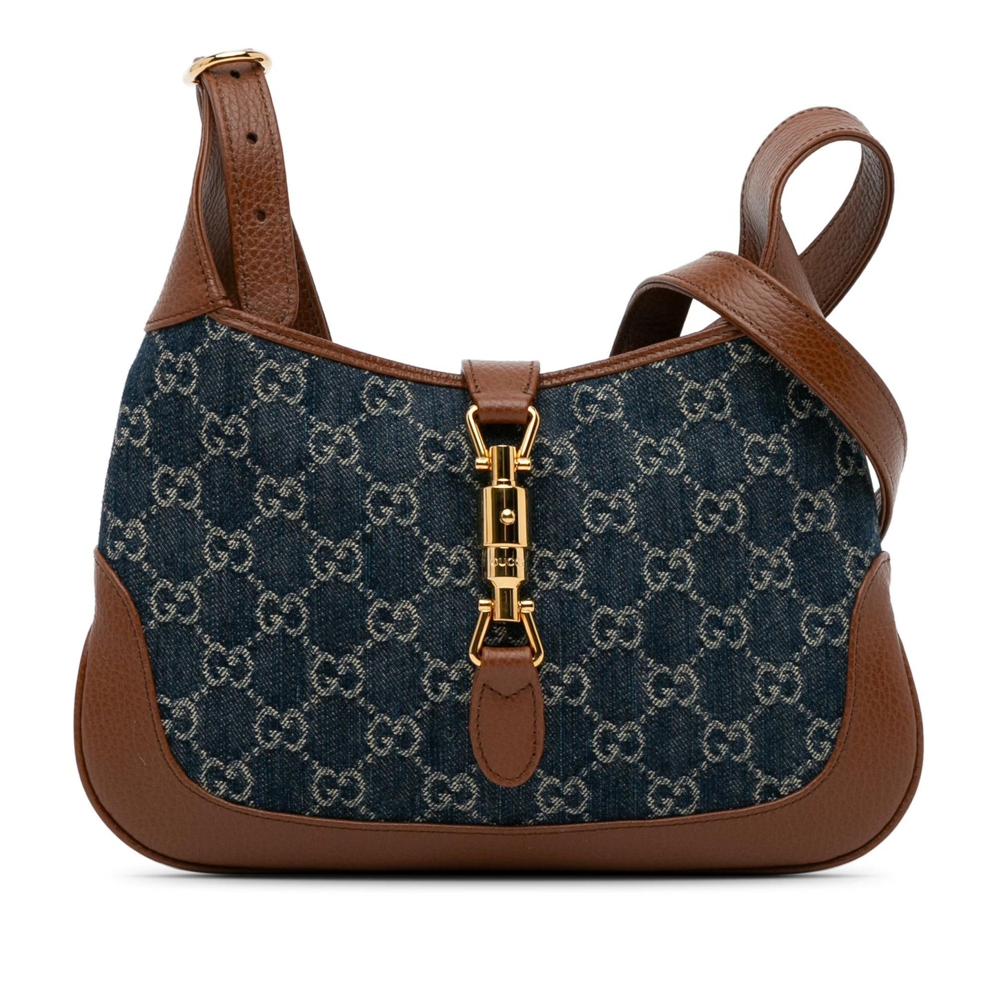 Gucci Small GG Denim Jackie 1961 (2taylF)