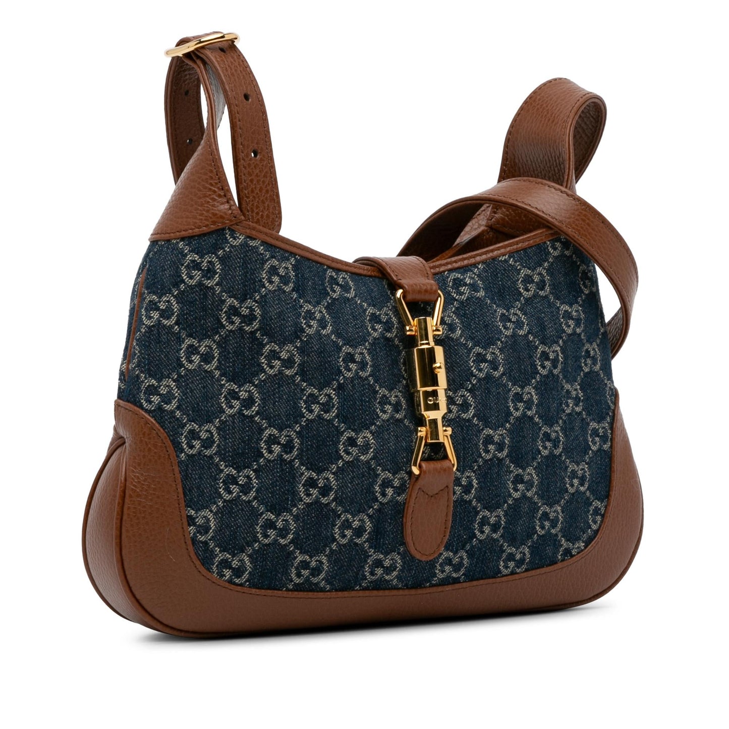 Gucci Small GG Denim Jackie 1961 (2taylF)
