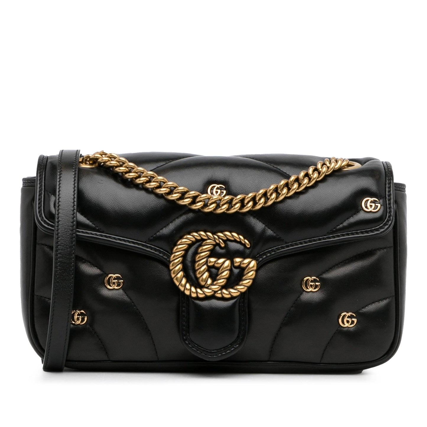 Gucci Small GG Marmont 2.0 Shoulder Bag (An05ST)