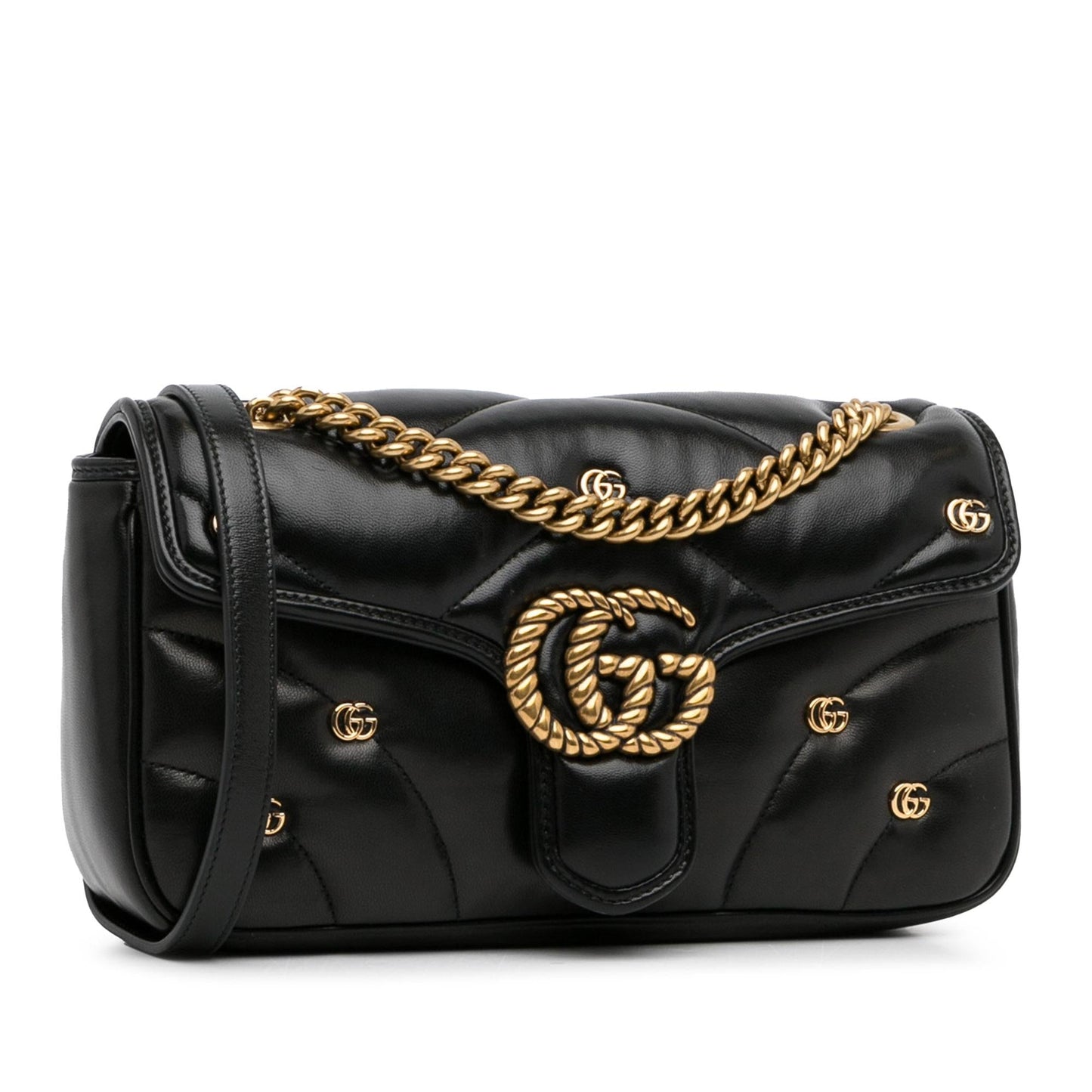 Gucci Small GG Marmont 2.0 Shoulder Bag (An05ST)