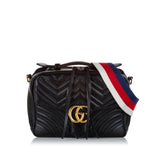 Gucci Small GG Marmont Leather Satchel (31892)