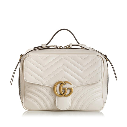 Gucci Small GG Marmont Matelasse Top Handle (puiWgw)